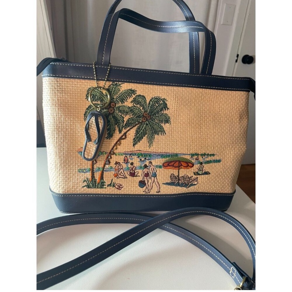 Etienne Aigner bag, Tropical Beach shoulder badg